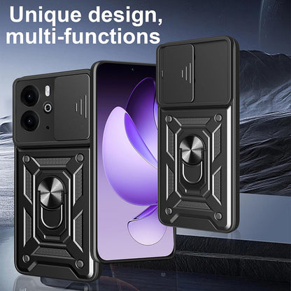 Husa pentru Realme 14T / 14, Techsuit, CamShield, Neagra
