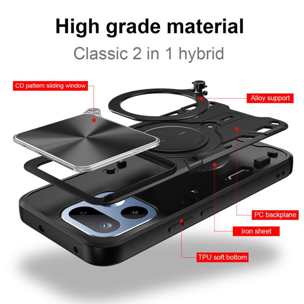Husa pentru Realme 16 Pro+, Techsuit, CamGuard Pro, Albastra