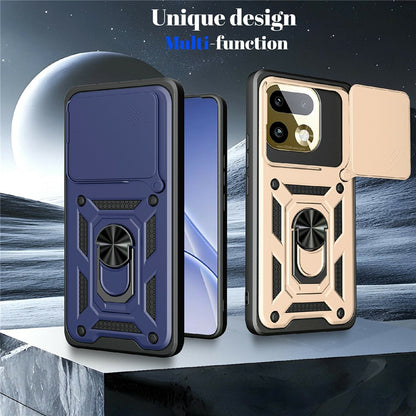 Husa pentru Realme 16 Pro+, Techsuit, CamShield, Neagra