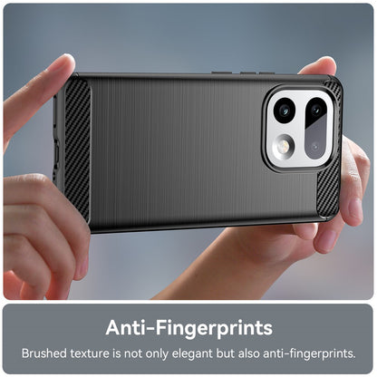 Husa pentru Realme 16 Pro+, Techsuit, Carbon, Neagra