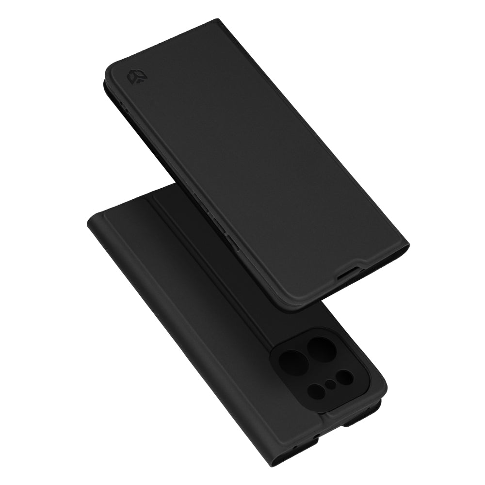 Husa pentru Realme 16 Pro+, Techsuit, Magskin Book, Neagra