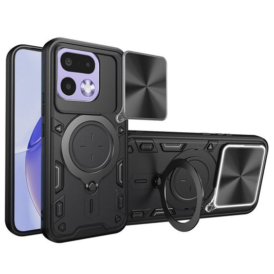 Husa pentru Realme 16 Pro, Techsuit, CamGuard Pro, Neagra