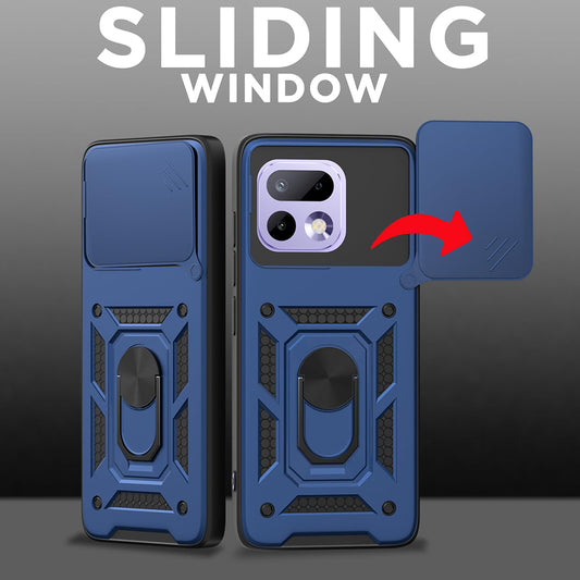 Husa pentru Realme 16 Pro, Techsuit, CamShield, Albastra