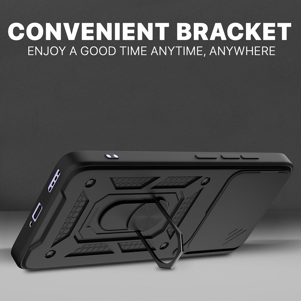 Husa pentru Realme 16 Pro, Techsuit, CamShield, Neagra