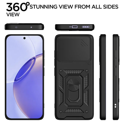 Husa pentru Realme 16 Pro, Techsuit, CamShield, Neagra