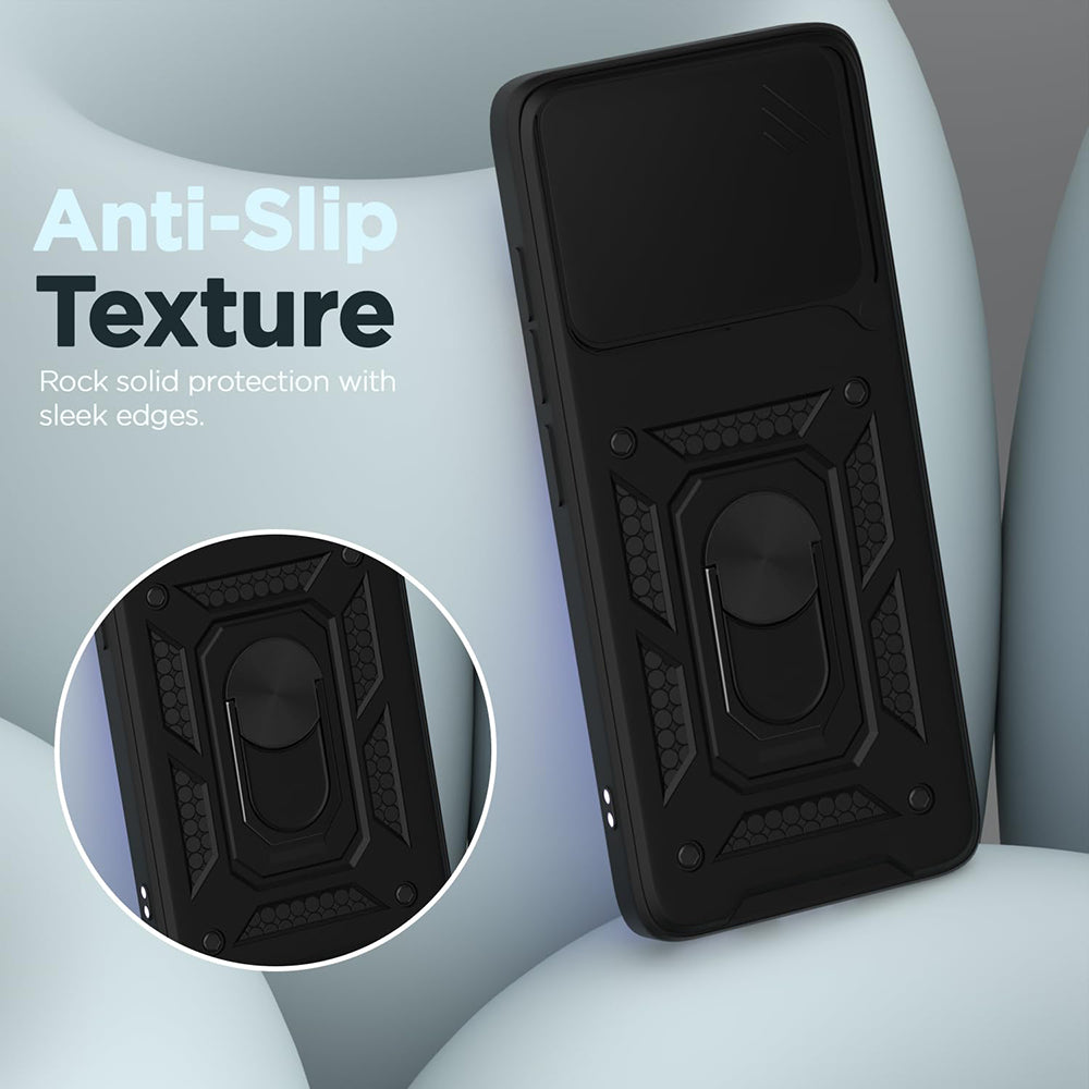 Husa pentru Realme 16 Pro, Techsuit, CamShield, Neagra