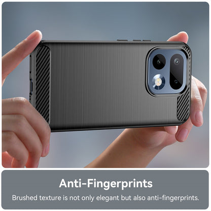 Husa pentru Realme 16 Pro, Techsuit, Carbon, Neagra