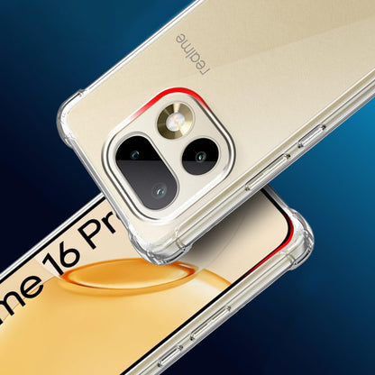 Husa pentru Realme 16 Pro, Techsuit, Shockproof Clear, Transparenta