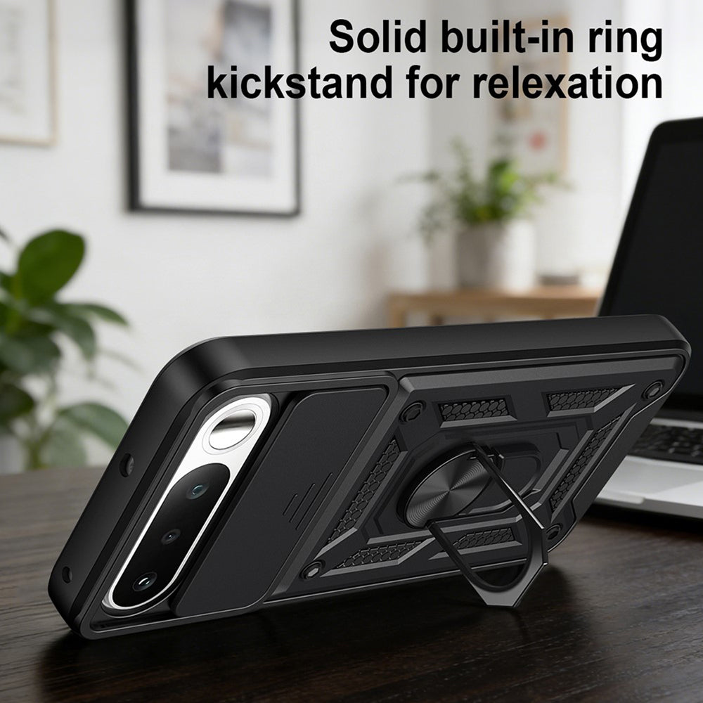 Husa pentru Realme 16, Techsuit, CamShield, Neagra
