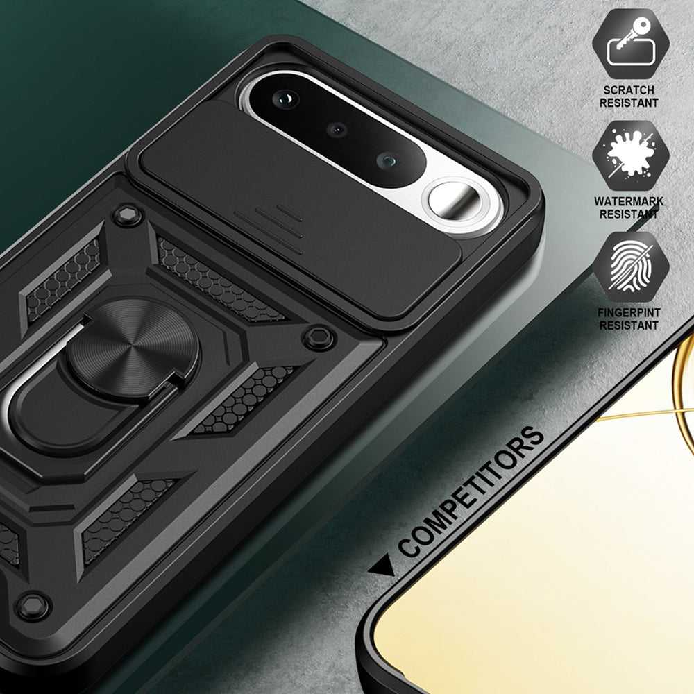 Husa pentru Realme 16, Techsuit, CamShield, Neagra