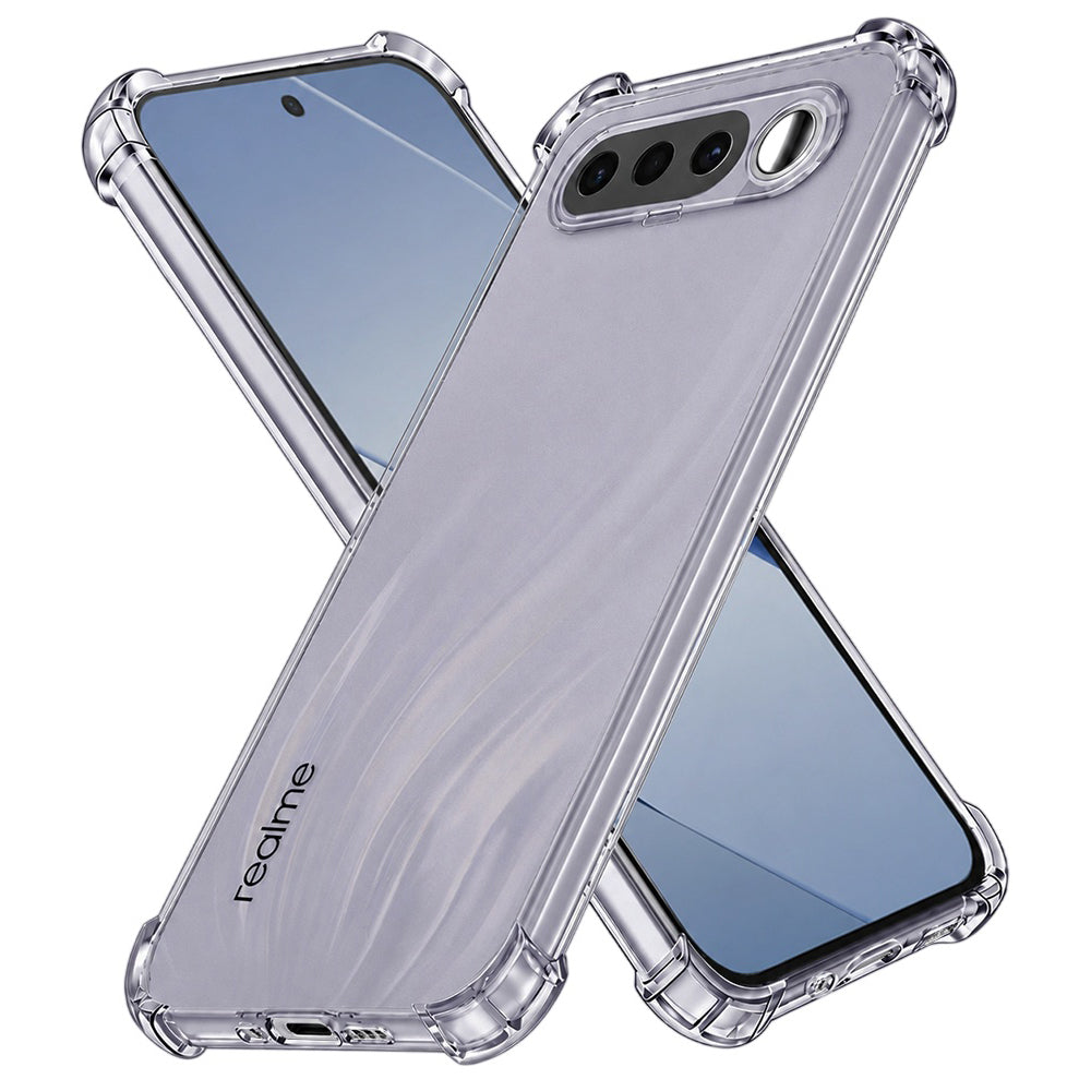 Husa pentru Realme 16, Techsuit, Shockproof Clear, Fumurie