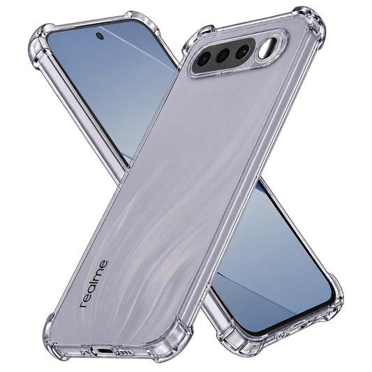 Husa pentru Realme 16, Techsuit, Shockproof Clear, Fumurie