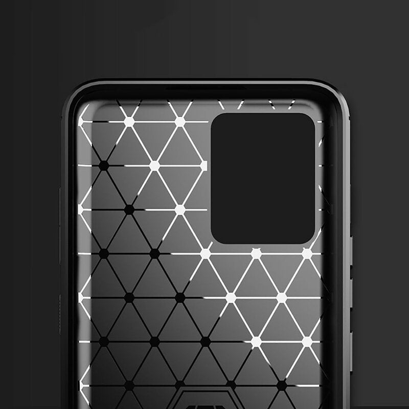 Husa pentru Realme 8 Pro / 8, Techsuit, Carbon, Neagra