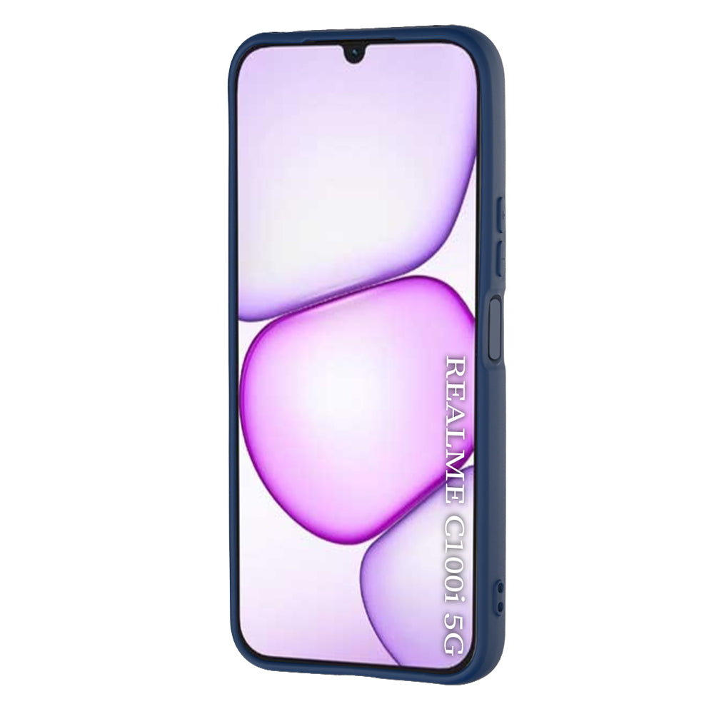 Husa pentru Realme C100 5G, Techsuit, SoftFlex, Bleumarin