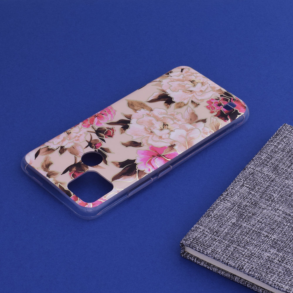 Husa pentru Realme C21Y / C25Y, Techsuit, Marble, Bej