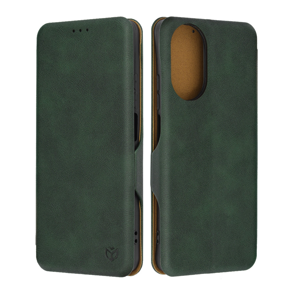 Husa pentru Realme C67 4G, Techsuit, Safe Wallet Plus, Verde