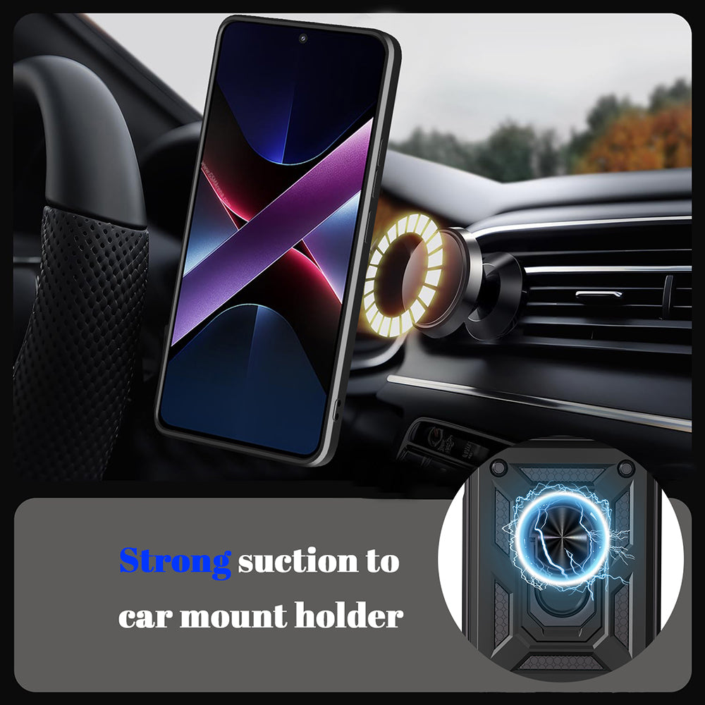 Husa pentru Realme GT 8 Pro, Techsuit, CamShield (Round Camera Cutout), Albastra