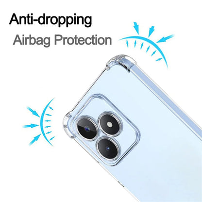 Husa pentru Realme Note 50 / C51, Techsuit, Shockproof Clear, Transparenta