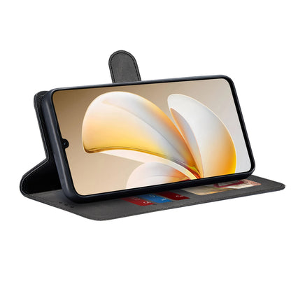 Husa pentru Realme Note 70T, Techsuit, Diary Book, Neagra