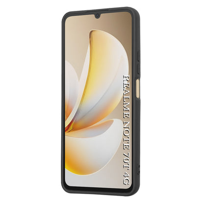 Husa pentru Realme Note 70T, Techsuit, SoftFlex, Neagra