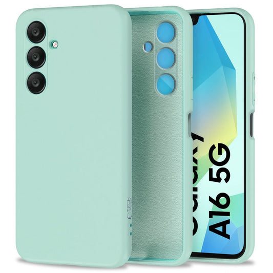 Husa pentru Samsung Galaxy A16 5G A166 / A16 4G A165, Tech-Protect, Icon, Verde