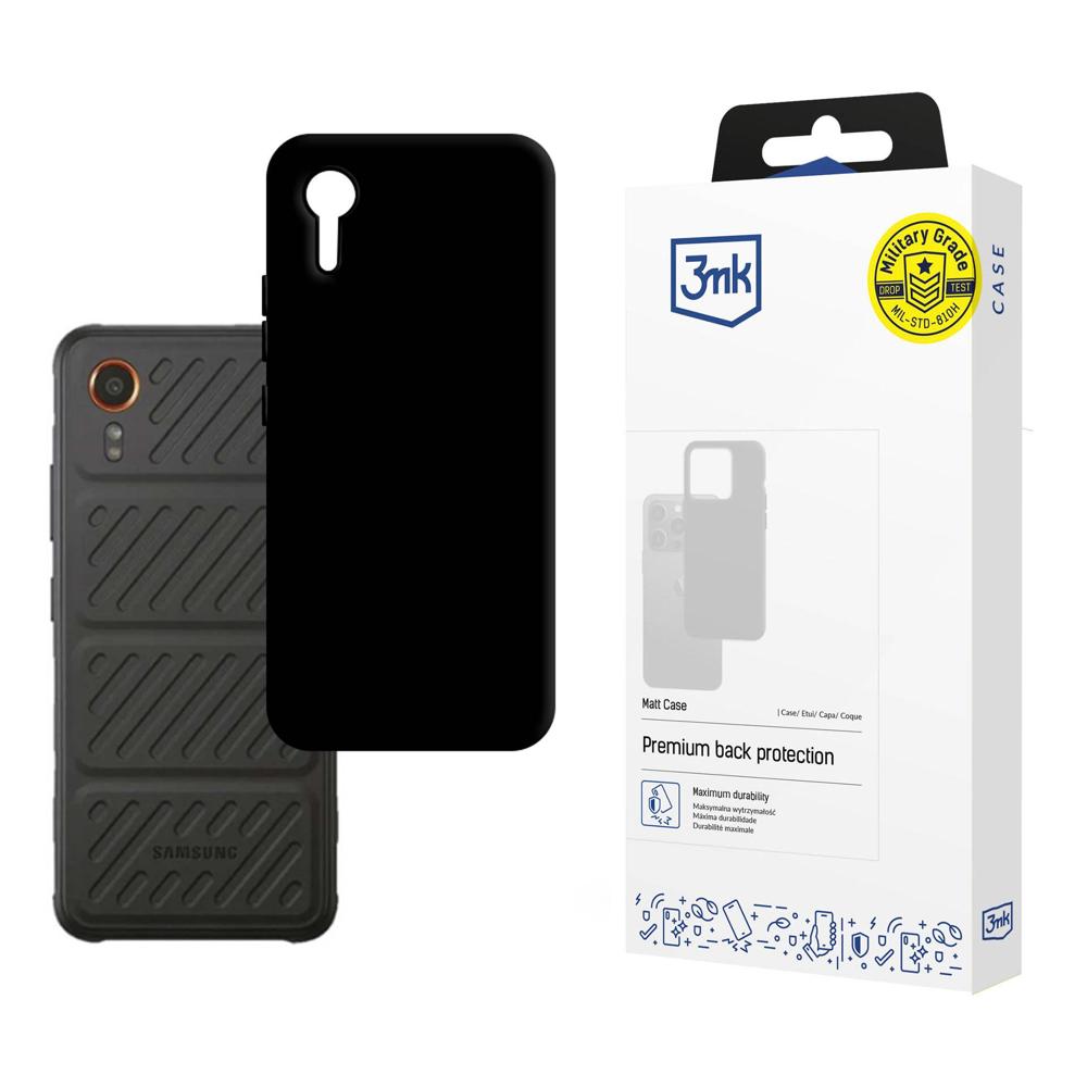 Husa pentru Samsung Galaxy Xcover7 G556, 3MK, Neagra Mata