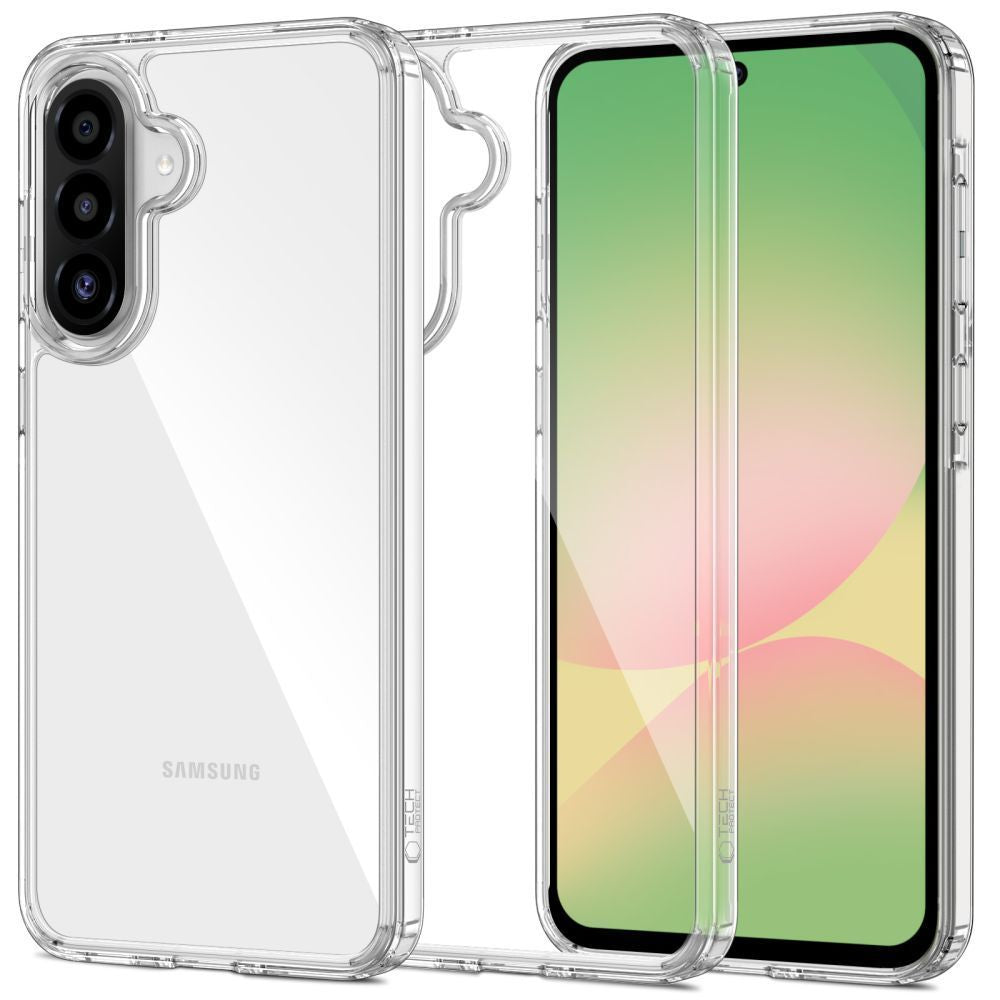 Husa pentru Samsung Galaxy A36 A366, Tech-Protect, Flexair Hybrid, Transparenta