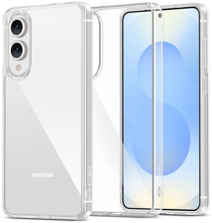 Husa pentru Samsung Galaxy S25 Edge S937, Tech-Protect, Flexair Hybrid, Transparenta