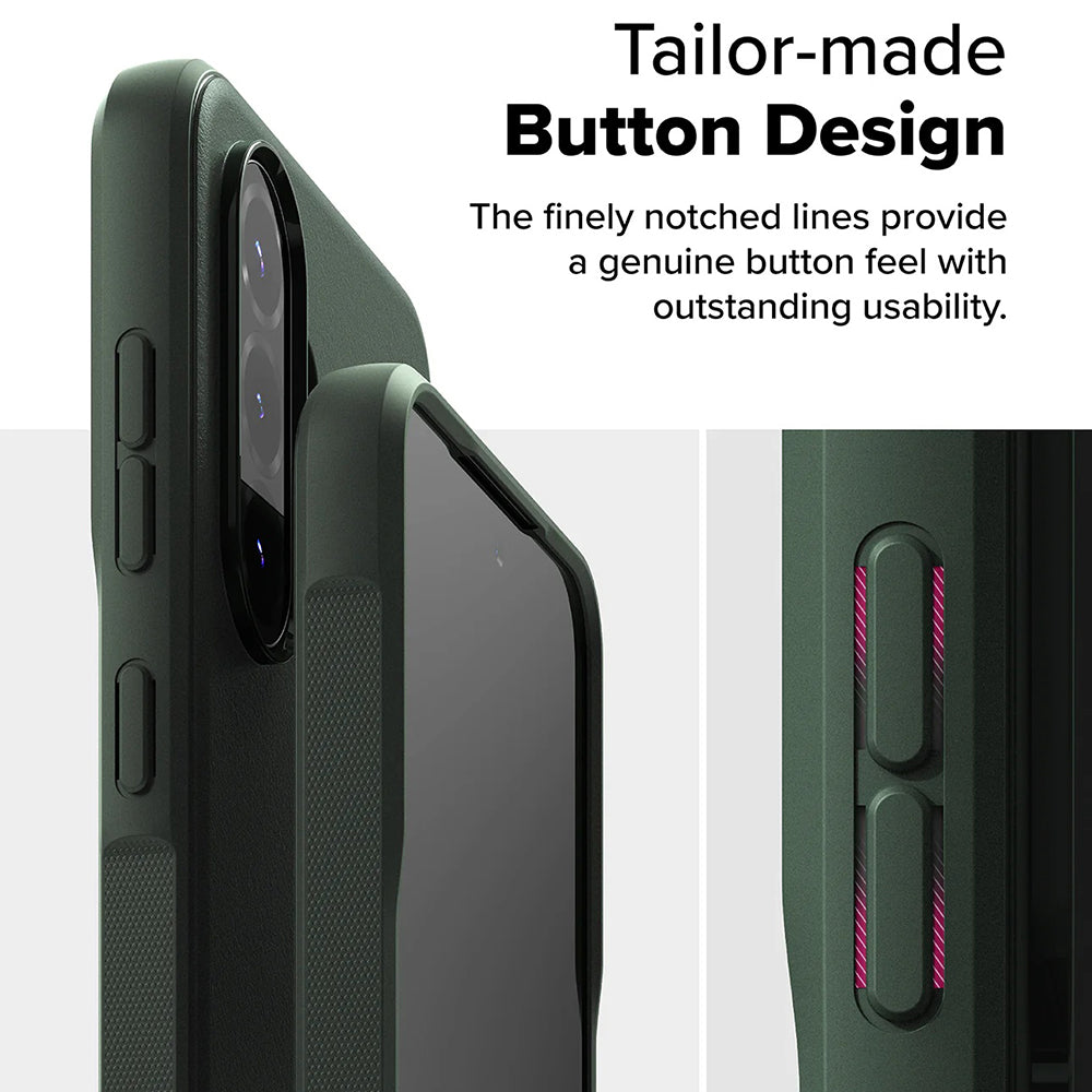 Husa pentru Samsung Galaxy A56 A566 / A36 A366, Ringke, Onyx, Verde