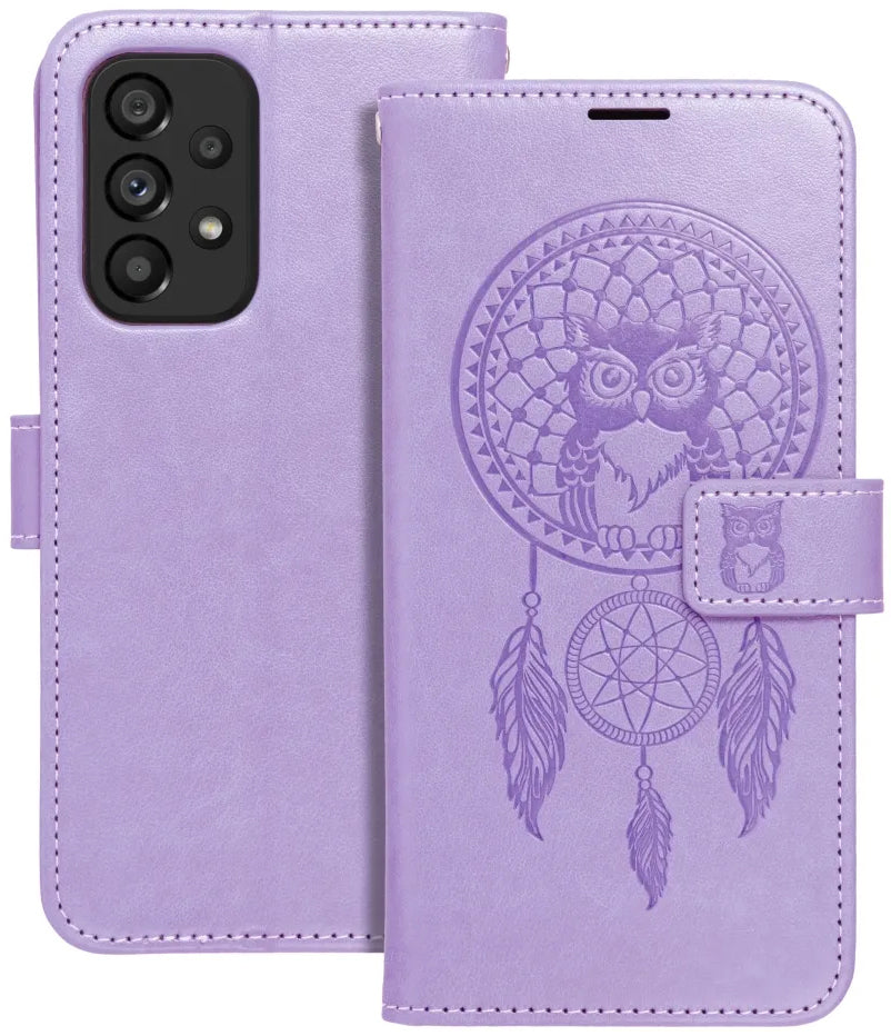 Husa pentru Samsung Galaxy A52s 5G A528 / A52 5G A526 / A52 A525, OEM, MEZZO Dream Catcher, Mov