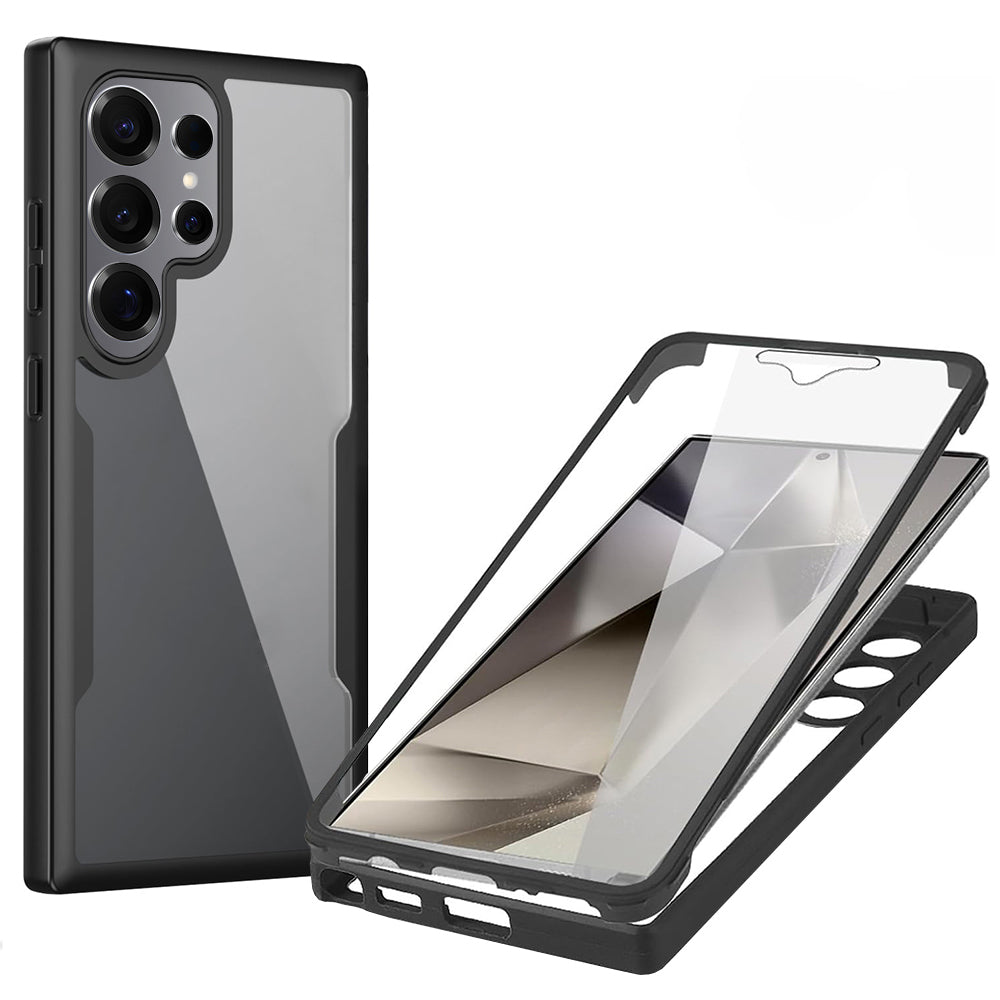Husa pentru Samsung Galaxy S25 Ultra S938, Techsuit, ColorVerse 360, Neagra