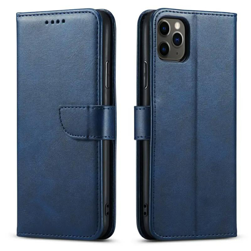 Husa pentru Samsung Galaxy A17 5G, OEM, Marva Wallet, Albastra