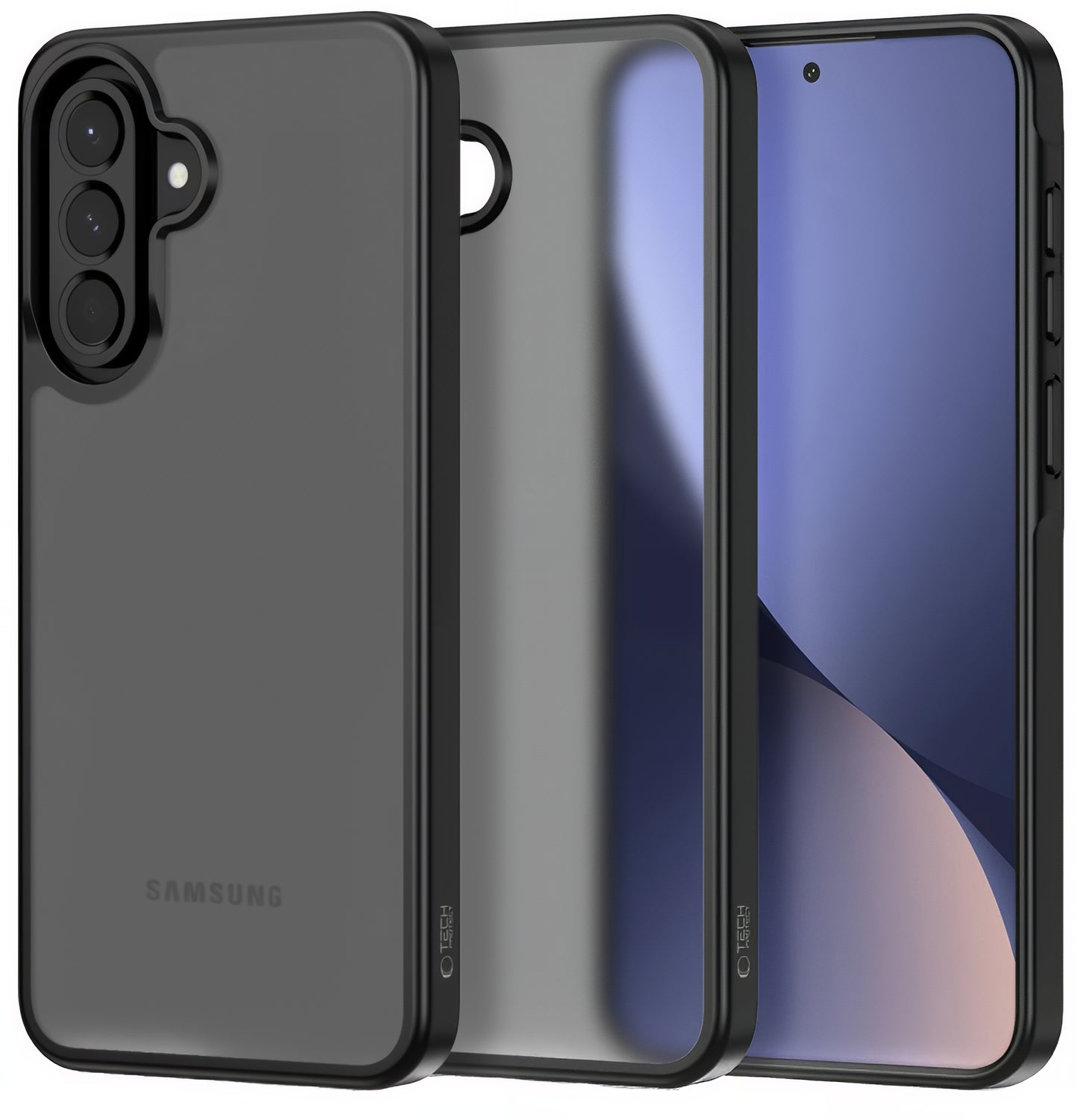 Husa pentru Samsung Galaxy A37 5G / A56 A566 / A36 A366, Tech-Protect, Magmat, Neagra Mata
