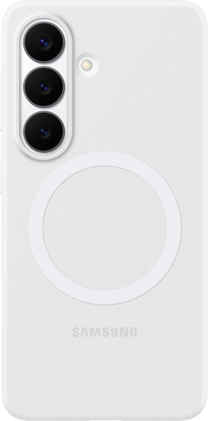 Husa pentru Samsung Galaxy S26 S942, Silicone Magnet Case, Alba EF-ES942CWEGWW