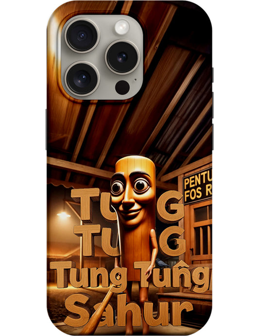 Husa pentru Samsung Galaxy A06 A065, Perfect Case, Italian Brainrot Tung Sahur, Multicolor