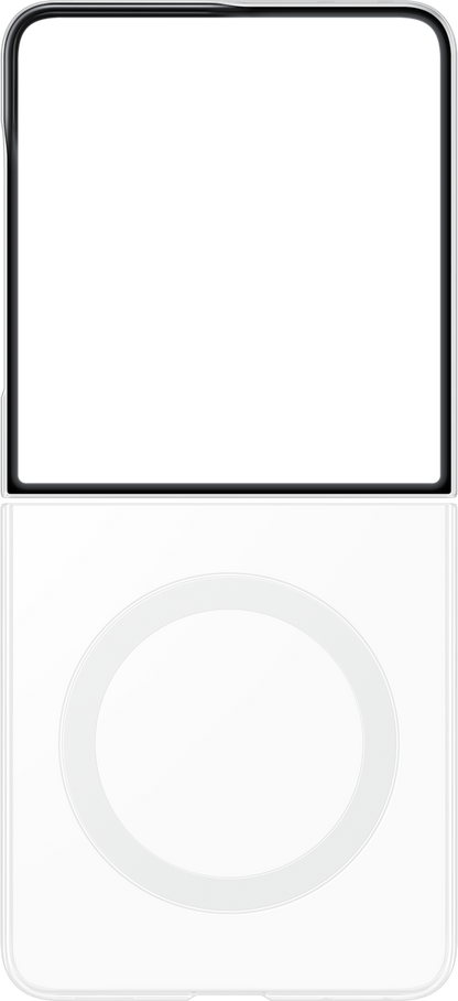 Husa pentru Samsung Galaxy Z Flip8 F776, Clear Magnet, Transparenta EF-CF776CTEGWW