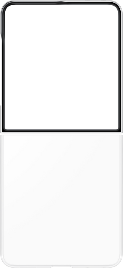 Husa pentru Samsung Galaxy Z Flip8 F776, Clear Case, Transparenta EF-QF776CTEGWW