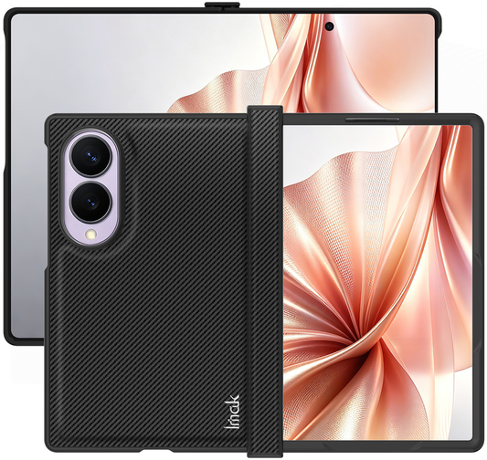 Husa pentru Samsung Galaxy Z Fold8 F971, Imak, Carbon, Neagra