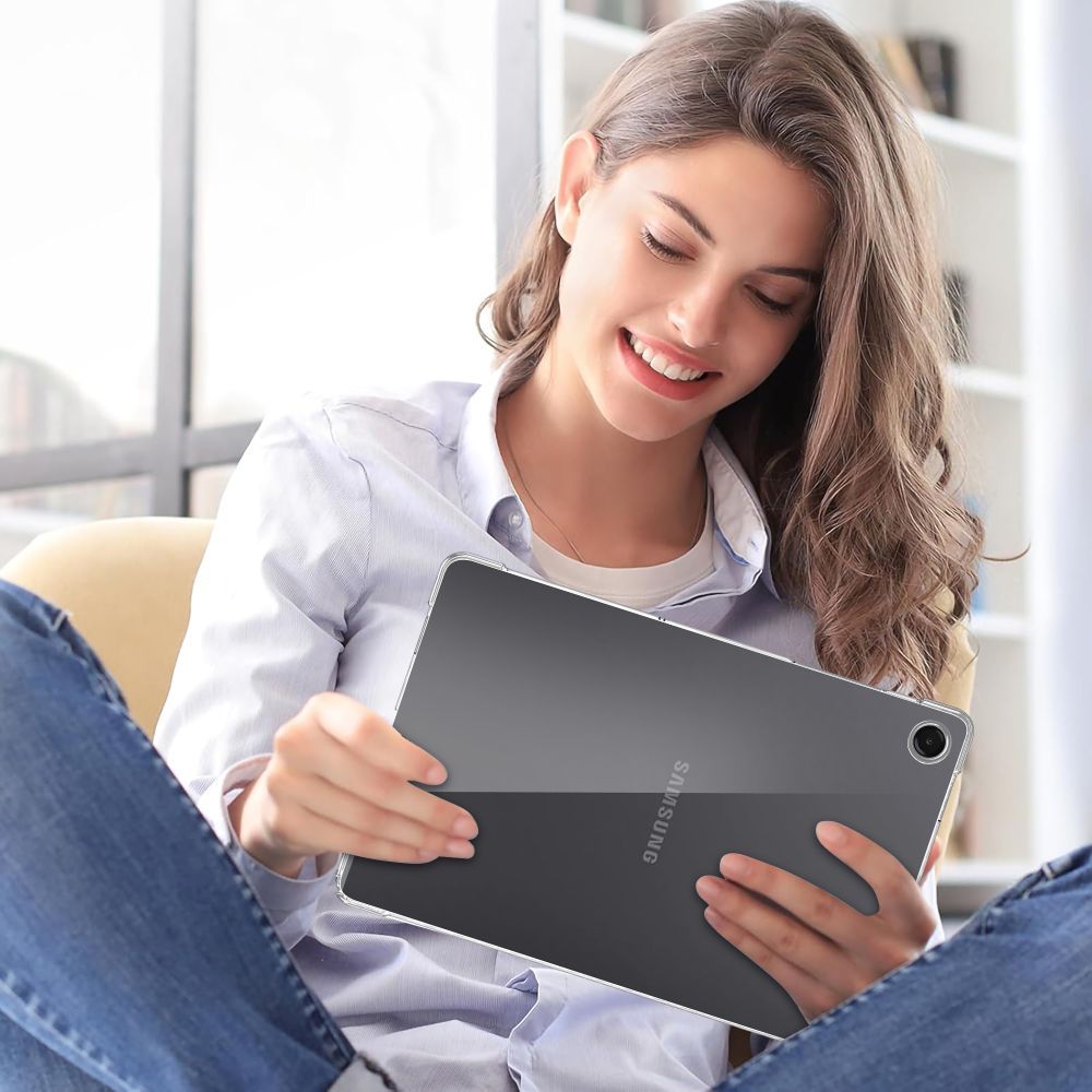 Husa pentru Samsung Galaxy Tab A11 / Tab A9, Tech-Protect, Flexair, Transparenta