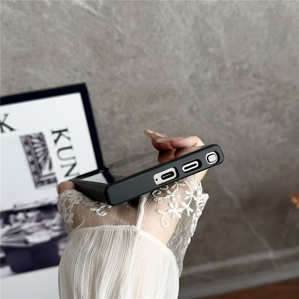 Husa pentru Samsung Galaxy S24 Ultra S928, OEM, Display Customized E-Ink, Neagra