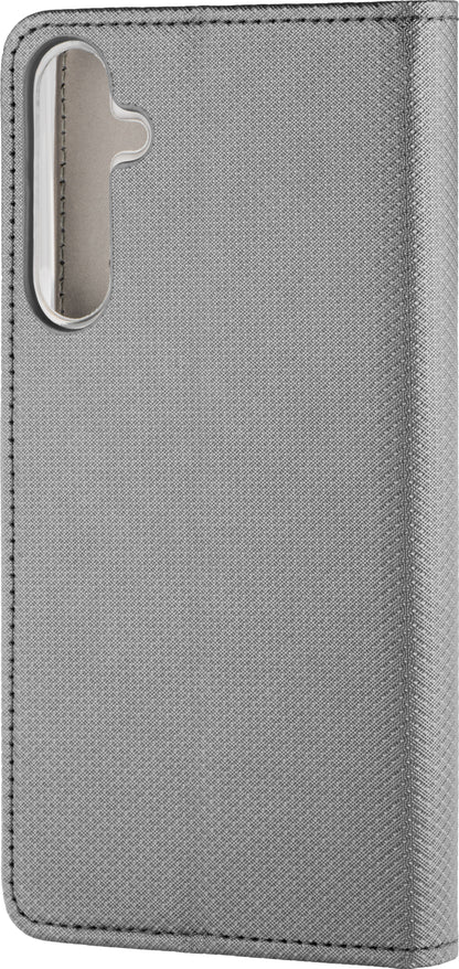 Husa pentru Samsung Galaxy J3 (2017) J330, OEM, Smart Magnet, Gri