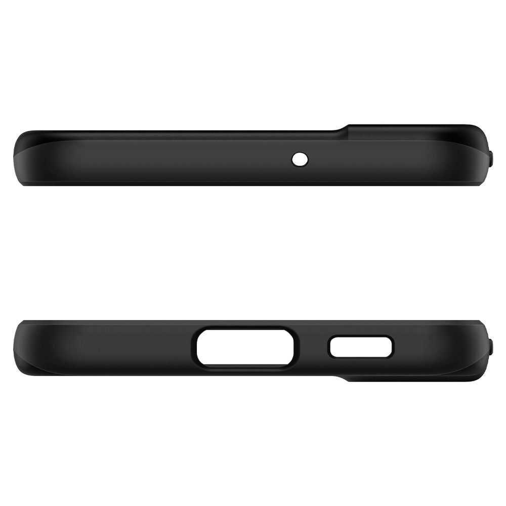 Husa pentru Samsung Galaxy S22 5G S901, Spigen, Thin Fit, Neagra