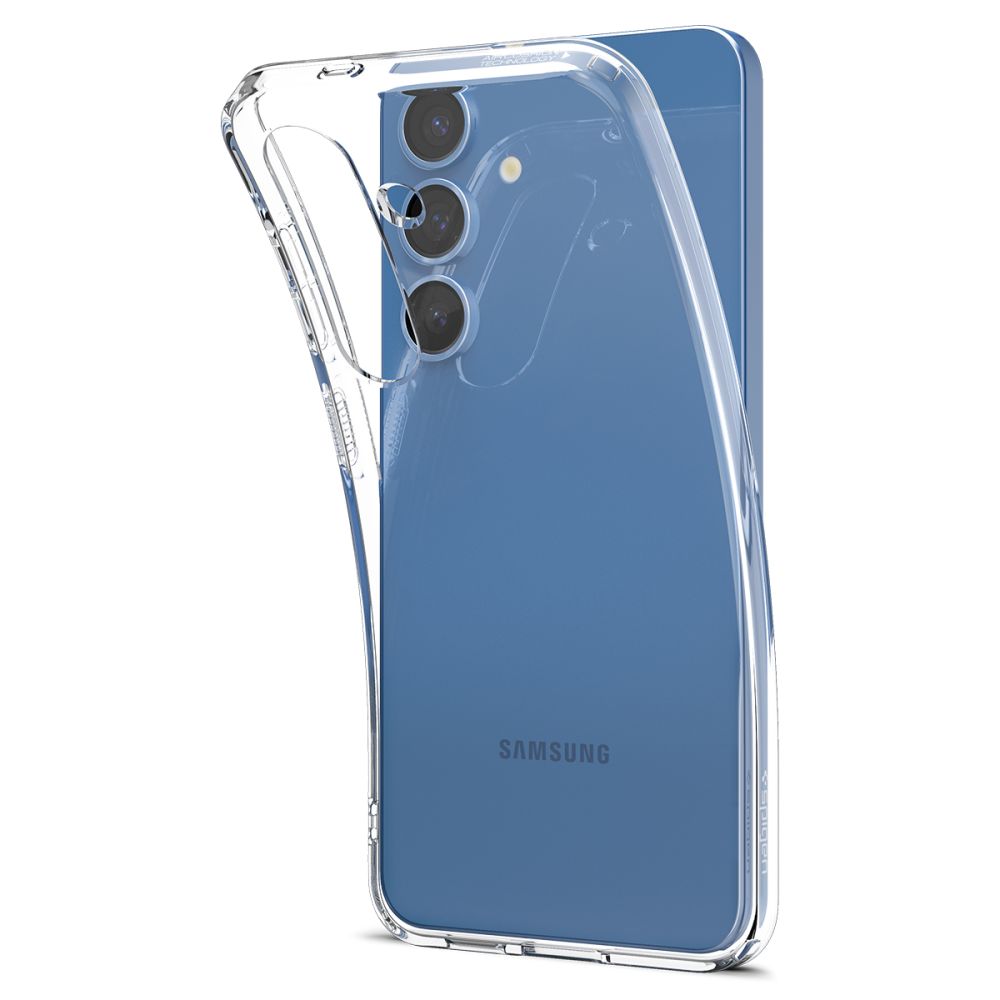 Husa pentru Samsung Galaxy S25 S931, Spigen, Liquid Crystal, Transparenta ACS08995