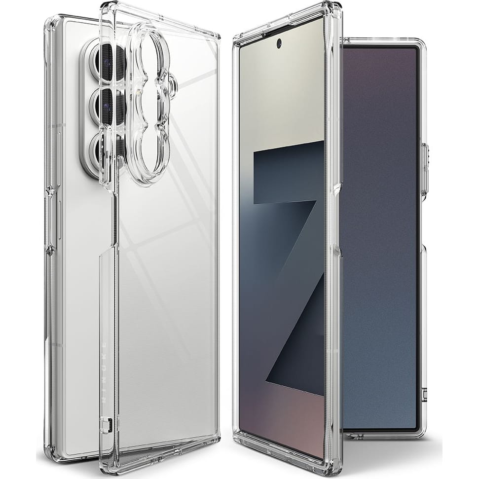 Husa pentru Samsung Galaxy Z Fold7 F966, Ringke, Fusion, Transparenta
