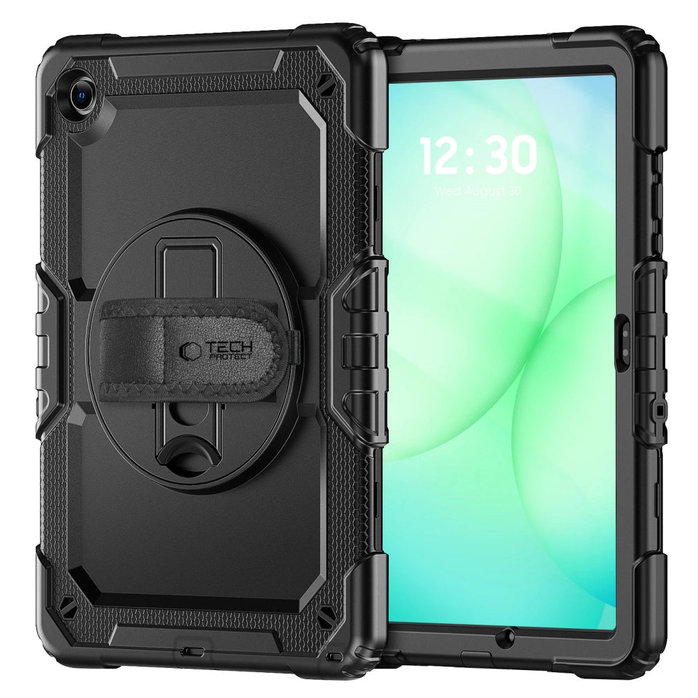 Husa pentru Samsung Galaxy Tab A11+ / Tab A9+, Tech-Protect, Solid, Neagra