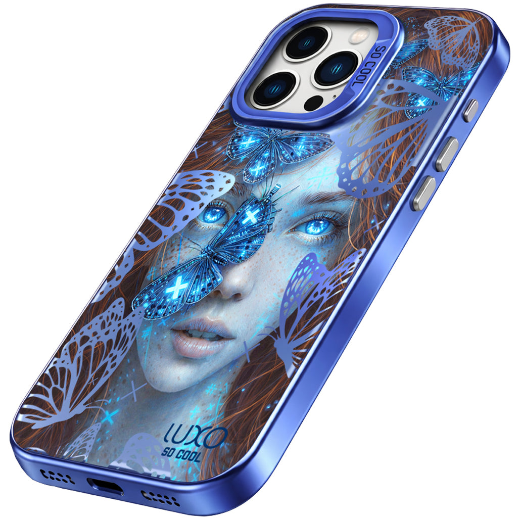 Husa pentru Samsung Galaxy A53 5G A536, LUXO So CooL, ArcadiA Butterfly Girl, Multicolor