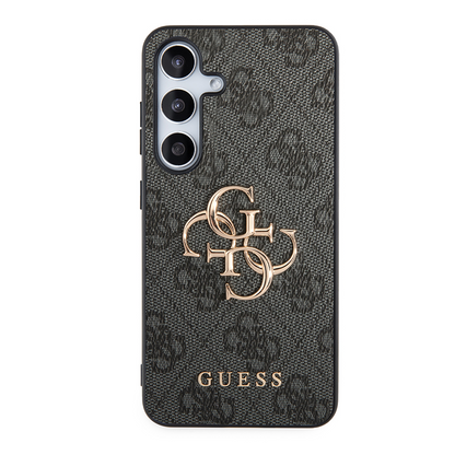 Husa pentru Samsung Galaxy S24+ S926, Guess, 4G Big Logo, Neagra, Resigilata