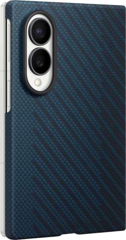 Husa pentru Samsung Galaxy Z Fold8 F971, Carbon Magnet Case, Bleumarin EF-KF971SNEGWW