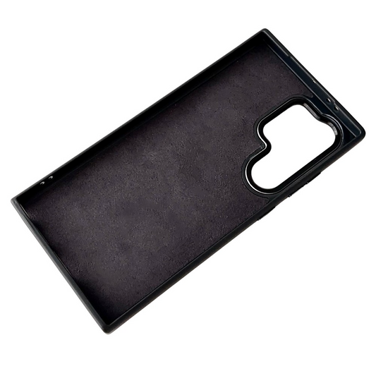 Husa pentru Samsung Galaxy S23 Ultra S918, OEM, Display Customized E-Ink, Neagra