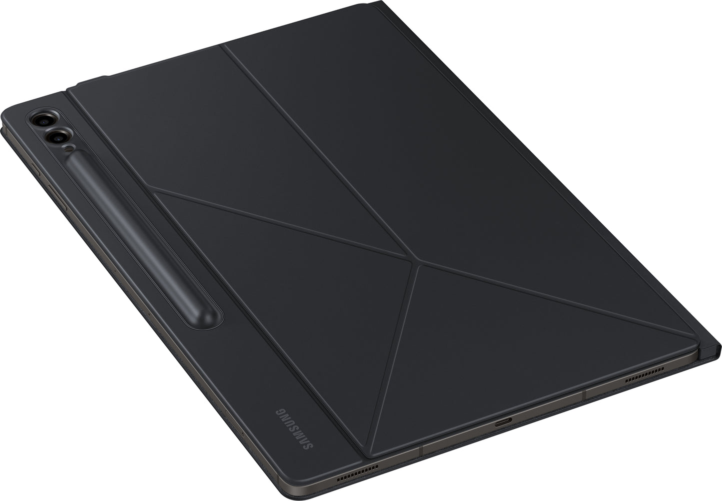Husa pentru Samsung Galaxy Tab S9 Ultra, Smart Book Cover, Neagra EF-BX910PBEGWW